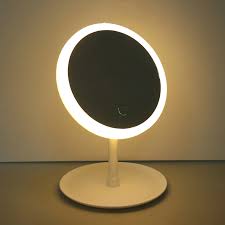 Desk Ring Light Mirror Makeup Mirror Usb Use Led Makeup Mirror Smart Touch Control Lighted Vanity Stand Up Led Vanity Makeup Mirrors Aliexpress
