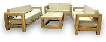 This garden hose will change your life. Casa Padrino Luxury Solid Wood Garden Furniture Set Beige Natural 3 Sofas 1 Coffee Table Modern Oak Wood Garden Terrace Furniture