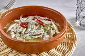 ¿qué tienes en la despensa? Receta Boquerones A La Bilbaina Pescaderias Corunesas