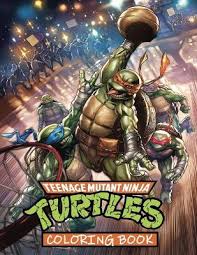 Teenage mutant ninja turtles are here to fight the forces of evil. Teenage Mutant Ninja Turtles Coloring Book Kam Ren Book Buy Now At Mighty Ape Nz