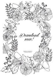 Ideal for seniors, beginners, or anyone who is looking for less intricate relaxing pages to color.contains a variety of botany, planets and flower designs. Let S Colour 1 Wreath Drawing Floral Drawing Flower Drawing