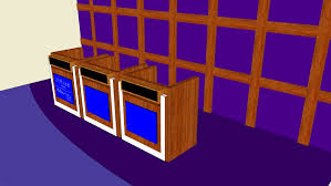 Since its creation in 1964, jeopardy! Jeopardy Sushi Bar Set Set 3 Podiums Background 3d Model