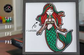 Mermaid Svg Design Bundles