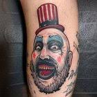 Captain Spaulding done by @schuylertattoo at Tramp Art Studios in Savannah,  GA : r/tattoo