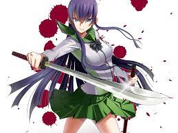 This list also features popular highschool of the dead characters like saya takagi and komuro takashi. Highschool Of The Dead Purple Hair Busujima Saeko Wallpaper 1600x1200 257536 Wallpaperup