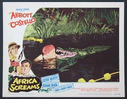 AFRICA SCREAMS (Abbott and Costello) Movie Poster (1949)
