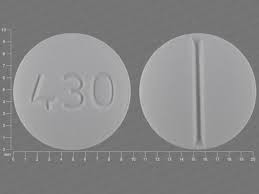 Each 300 mg tablet for oral administration contains: 430 Pill Images White Round