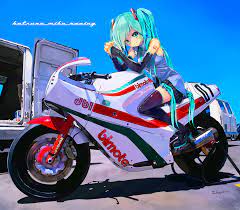 Hatsune Miku Racing 01 Hatsune Miku Miku Vocaloid
