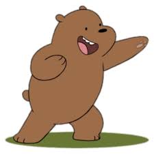 As bears start their day with their usual routine, they individually get caught into sticky situations; Indi Ice Bear We Bare Bears Logo