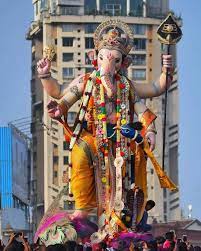 Image May Contain 1 Person Standing And Outdoor Ganesha Ganesh Chaturthi Photos Ganesha Hindu