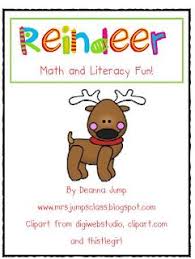 Mrs Jump S Class Reindeer And Reindeer Book Freebie Reindeer Lesson Plan Christmas Kindergarten Deanna Jump