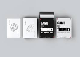 Maybe you would like to learn more about one of these? Game Of Thrones Minimalist Playing Cards On Behance