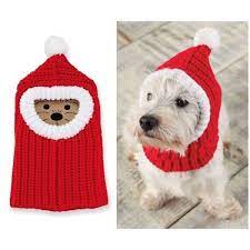 Knit Santa Hat For Pet Google Search Crochet Dog Clothes Crochet Dog Sweater Dog Clothes Patterns