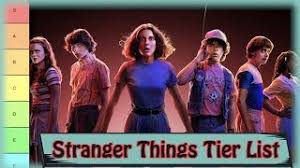 The plot is amazing, mind you, but the heartwarming and badass range of characters we find along. Stranger Things Character Tier List Ranked Youtube