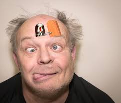 Crazy Cuckoo Man stock image. Image of human, funny, nutty