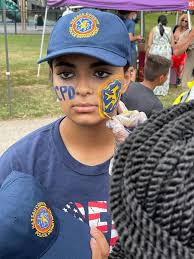 One of our Explorer Program Sergeants showing off her NCPD pride!