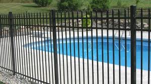 How to install aluminum fence around pool. Best Aluminum Fences Lake Norman Fence Co Cornilus Nc