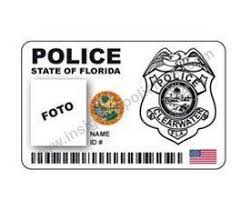 This is usually your fl id number; Florida Police Custom Id Card