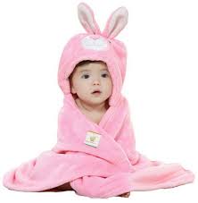 One of the nicest parts of bath time is the end, when you get to wrap your newly clean little one in a warm and cozy bath towel or robe and breathe in that fresh baby scent. Buy Brandonn Ultra Soft Organic Bathrobe Gown For Babies Cum Baby Bath Towel Pink Rabbit Online At Low Prices In India Amazon In