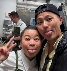 Sichuan Wagyu Beef Tartare • Asian Pear • Chili • Perilla Leaf ceramic by  @artnok_a olive wagyu beef by @pursuitfarms