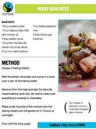 Rocky Road Bites Fairtrade Recipes Rich Tea Biscuits International Recipes