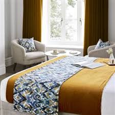 Although simple, bed runners have a practical as for decorating, a bed scarf can add color, texture, and layers to your bedding set. Bed Runners Bedroom Soft Furnishing Out Of Eden