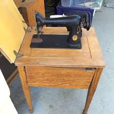Straight stitch sewing machine + 404 cabinet with cabinet & stand 2. Best Singer Sewing Machine Cabinet For Sale In El Cajon California For 2021