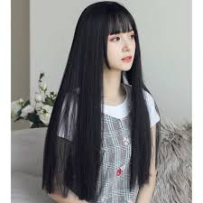 It is the favorite of fashionistas, including celebrities across the world from taylor swift to many asian celebrities. Long Straight Synthetic Hair Wigs Hime Haircut Of Wigs Frontal Wig Heat Resistant Synthetic Female Cosplay With Bangs Wigs Synthetic None Lace Wigs Aliexpress