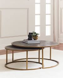 Ginny Nesting Coffee Tables Nesting Coffee Tables Coffee Table Round Coffee Table