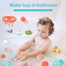 Drag baby in the bathroom where it will have a lot of fun. Bath Toy Sprinkler Bathtub Baby Gift Water Games Kids Baby Tank Submarine Ship Pool Swimming Toys For Children Kids Buy Online At Best Prices In Pakistan Daraz Pk