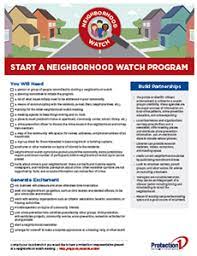 You or a neighbor decides to host an initial neighborhood watch meeting. Start A Neighborhood Watch Checklist Protection 1 Neighborhood Watch Neighborhood Safety The Neighbourhood
