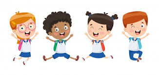 Tiburón bebé espeluznante canción de cuna animada y canciones para niños en español cantar.baby toot toot te trae los más populares y videos creativos con la. Ilustracion Vectorial De Estudiantes De Dibujos Animados Vector Premium