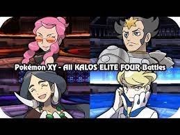 Elite four battle theme from x and y. Pokemon X Y All Elite Four Battles Youtube