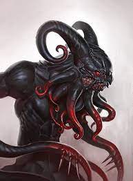 Media Tweets By Matias Tapia Shamagim Twitter Fantasy Demon Monster Concept Art Fantasy Monster