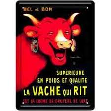 Plaque Metal Pub Ancuenne La Vache Qui Rit Bel Et Bon En 2020 Vache Rire Et Pub