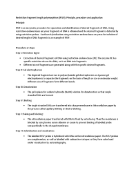 Restriction fragment length polymorphism mapping in conifers and applications to forest genetics and tree improvement neale, d.b. Restriction Fragment Length Polymorphism Gel Electrophoresis Molecular Biology