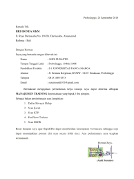 Contoh cara mengirim surat lamaran kerja online via email semakin berkembangnya teknologi, semakin mudah kita untuk melakukan suatu pekerjaan, salah satunya. Surat Lamaran Honda Mkm