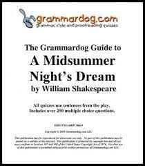 A Midsummer Night S Dream By William Shakespeare Teacher Guides Poetic Devices Shakespearean Comedy
