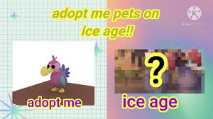 Последние твиты от adopt me! Some Of Adopt Me Pets On Ice Age O Youtube