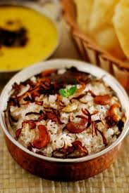 Nei Choru Ghee Rice Recipe Veg Dishes Easy Rice Recipes Indian Food Recipes