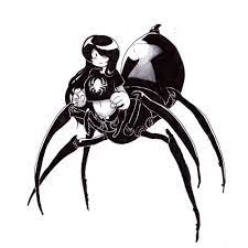 Inktober Drawlloween Day 7 31 Spider Characterdesign Illustration Cute Spider Centaur Spidertaur Isthatathing Spider Art Human Art Human Drawing