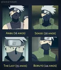 Why Doesn T He Age Kakashi Anbu Naruto Sasuke Sakura Kakashi