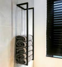 tlf interieurs handdoekenrek mat zwart badkamer badkamerdecoratie badkamerideeen