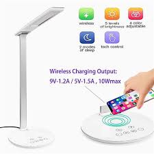 Wireless neopixel control via firebase realtime database on esp8266. Usb Charge Led Desk Lamp Table Qi Wireless Phone Charger Home Reading Light Buy At A Low Prices On Joom E Commerce Platform