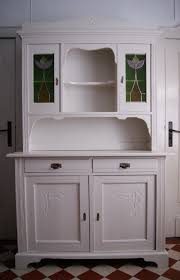 Kuchenschrank Buffet Antik Jugendstil Bleiglasfenster Weiss Transport Ggf Mogl Buffet Mobel Kuche Buffet Schrank Kuchenschrank