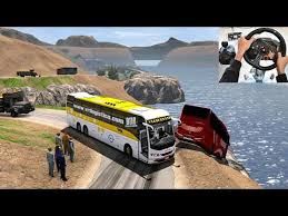Chance Takers Are Accident Makers Euro Truck Simulator 2 With Bus Mod Indian Bus Driver Youtube Bus Driver Military Guns Simulation