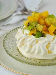 Pavlova Aux Fruits Exotiques Pavlova Fruits Exotiques Alimentation