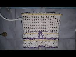 Capa De Crochê Para Caixa Acoplada De Banheiro Capa De Croche Para Caixa De Descarga Nao Acoplada Youtube Caixa De Descarga Capa De Croche Descarga