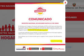 Para ello, deberán ingresar al siguiente enlace Hoy Vence Plazo Para Registrarte Y Acceder A Bono Universal De S 760 Noticias Agencia Peruana De Noticias Andina