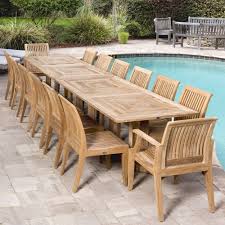 Teak Dining Set For 14 People Westminster Teak Beautiful Outdoor Furniture Teak Patio Furniture Westminster Teak
